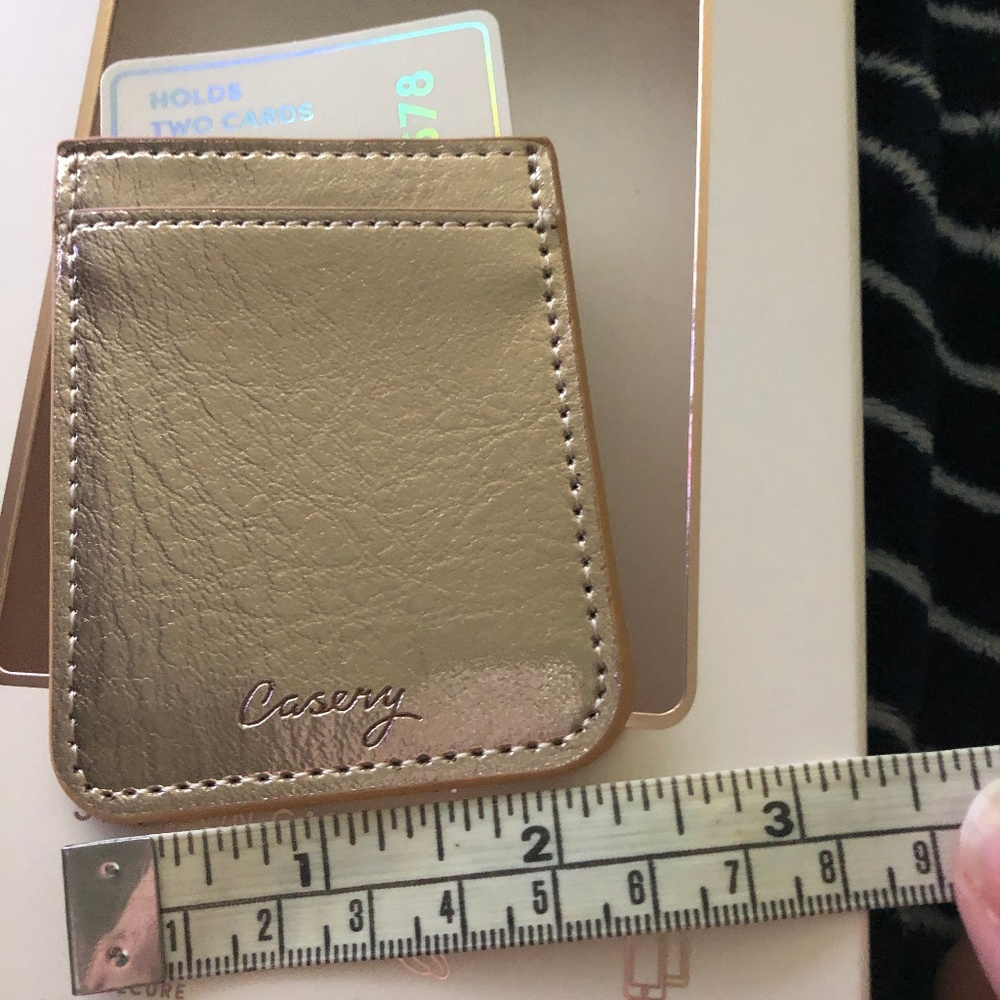 CASERY ROSE GOLD COLOR PHONE POCKET NEW - Picture 6 of 7